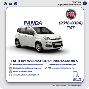Fiat Panda Workshop Manual 2012-2024 PDF Download