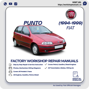 Fiat Punto Workshop Manual 1994-1999 PDF Download