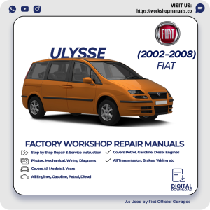 Fiat Ulysse Workshop Manual 2002-2008 PDF Download