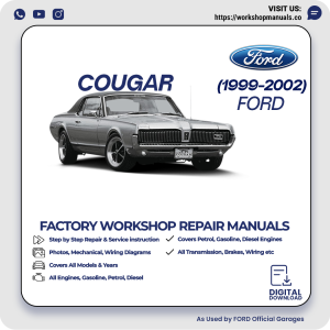 Ford Cougar Workshop Manual 1999-2002 PDF Download