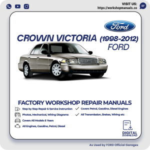 Ford Crown Victoria Workshop Manual 1998-2012 PDF Download