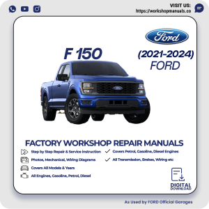 Ford F-150 Workshop Manual 2021-2024 PDF Download