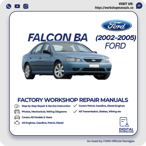 Ford Falcon BA Workshop Manual 2002-2005 PDF Download