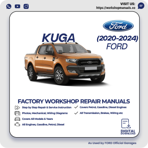 Ford Kuga Workshop Manual 2020-2024 PDF Download