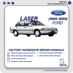 Ford Laser Workshop Manual 1985-1989 PDF Download
