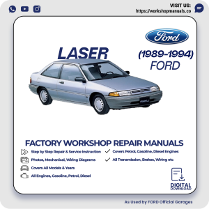Ford Laser Workshop Manual 1989-1994 PDF Download