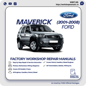 Ford Maverick Workshop Manual 2001-2008 PDF Download