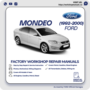 Ford Mondeo Workshop Manual 1992-2000 PDF Download