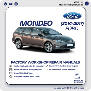 Ford Mondeo Workshop Manual 2014-2017 PDF Download