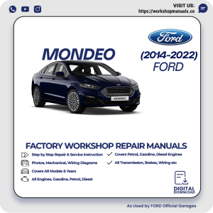 Ford Mondeo Workshop Manual 2014-2022 PDF Download
