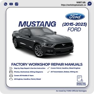 Ford Mustang Workshop Manual 2015-2023 PDF Download