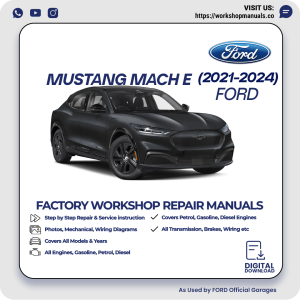 Ford Mustang Mach-E Workshop Manual 2021-2024 PDF Download