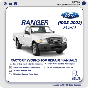 Ford Ranger Workshop Manual 1998-2002 PDF Download