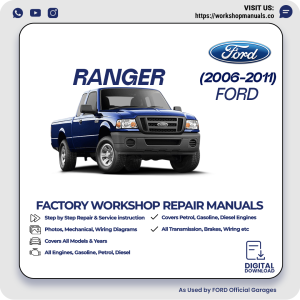 Ford Ranger Workshop Manual 2006-2011 PDF Download