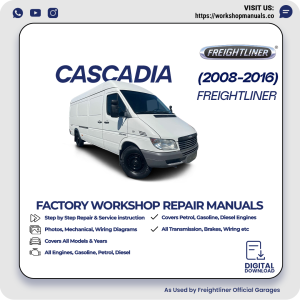 Freightliner Cascadia Workshop Manual 2008-2016 PDF Download