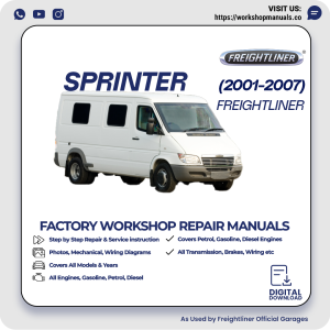 Freightliner Sprinter Workshop Manual 2001-2007 PDF Download