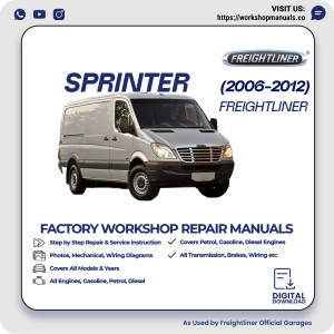Freightliner Sprinter Workshop Manual 2006-2012 PDF Download