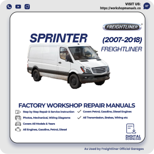 Freightliner Sprinter Workshop Manual 2007-2018 PDF Download