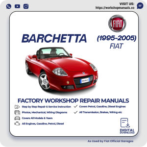 Fiat Barchetta Workshop Repair Manual 1995-2005 PDF Download