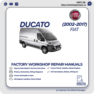 Fiat Ducato Workshop Repair Manual 2002-2017 PDF Download