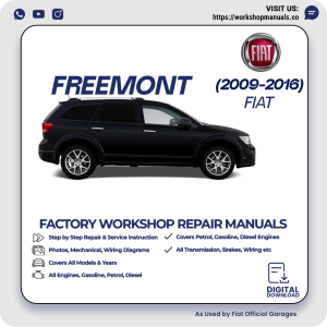 Fiat Freemont Workshop Repair Manual 2009-2016 PDF Download