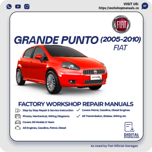 Fiat Grande Punto Workshop Repair Manual 2005-2010 PDF Download