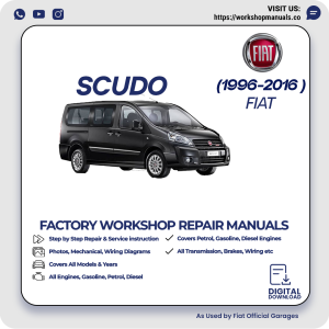 Fiat Scudo Workshop Repair Manual 1996-2016 PDF Download
