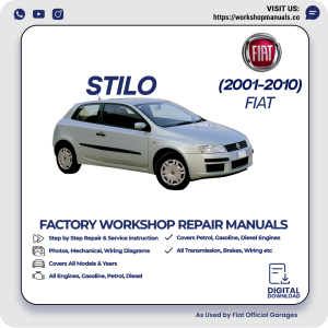 Fiat Stilo Workshop Repair Manual 2001-2010 PDF Download