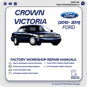 Ford Crown Victoria Workshop Manual 2010-2011 PDF Download