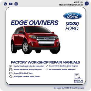 Ford Edge Owners Manual 2008 PDF Download