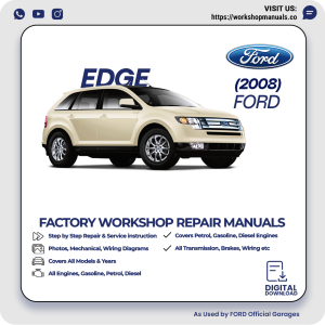 Ford Edge Workshop Manual 2008 PDF Download