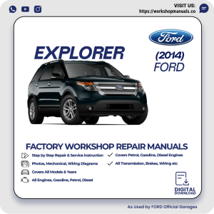 Ford Explorer Workshop Manual 2014 PDF Download