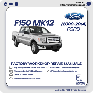 Ford F-150 Mk12 Workshop Repair Manual 2009-2014 PDF Download