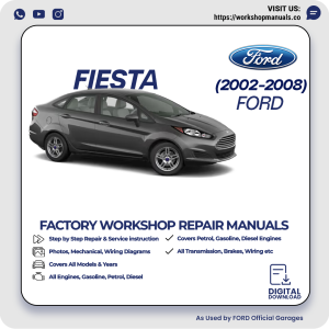 Ford Fiesta Workshop Repair Manual 2002-2008 PDF Download