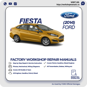 Ford Fiesta Workshop Repair Manual 2014 PDF Download