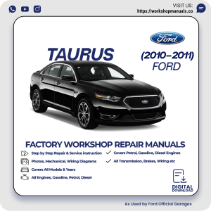 Ford Taurus Workshop Manual 2010-2011 PDF Download