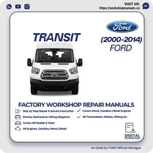 Ford Transit Workshop Repair Manual 2000-2014 PDF Download