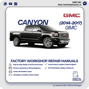 GMC Canyon Workshop Manual 2014-2017 PDF Download