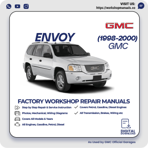 GMC Envoy Workshop Manual 1998-2000 PDF Download