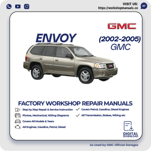 GMC Envoy Workshop Repair Manual 2002-2005 PDF Download