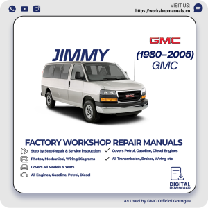 GMC Jimmy Workshop Repair Manual 1980-2005 PDF Download