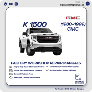 GMC K1500 Workshop Repair Manual 1980-1999 PDF Download