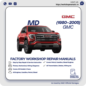 GMC MD Workshop Repair Manual 1980-2005 PDF Download