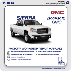 GMC Sierra Workshop Manual 2007-2013 PDF Download