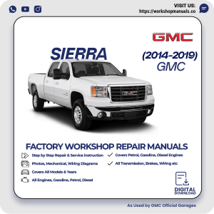 GMC Sierra Workshop Manual 2014-2019 PDF Download