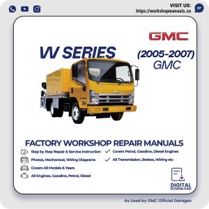GMC W-Series Workshop Manual 2005-2007 PDF Download