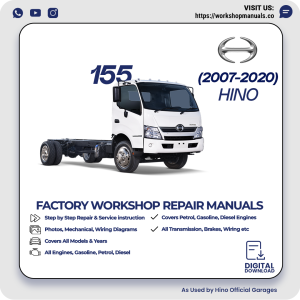 Hino 155 Workshop Manual 2007-2020 PDF Download
