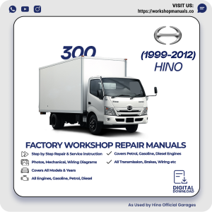 Hino 300 Workshop Manual 1999-2012 PDF Download
