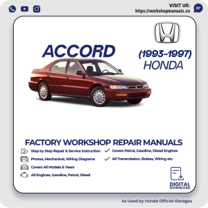 Honda Accord Workshop Manual 1993-1997 PDF Download