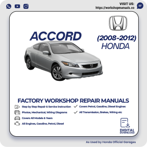 Honda Accord Workshop Manual 2008-2012 PDF Download